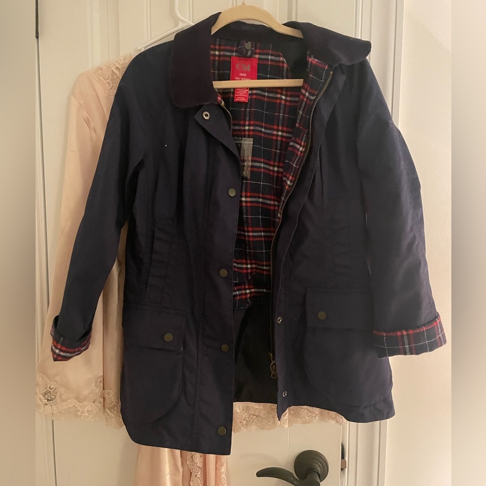 Barbour Like Waxed Coat- Never Worn